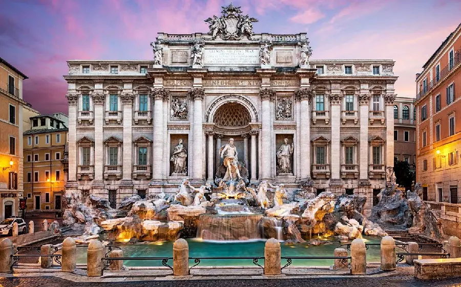 Trevi Fountain Rome Italy high quality photo download