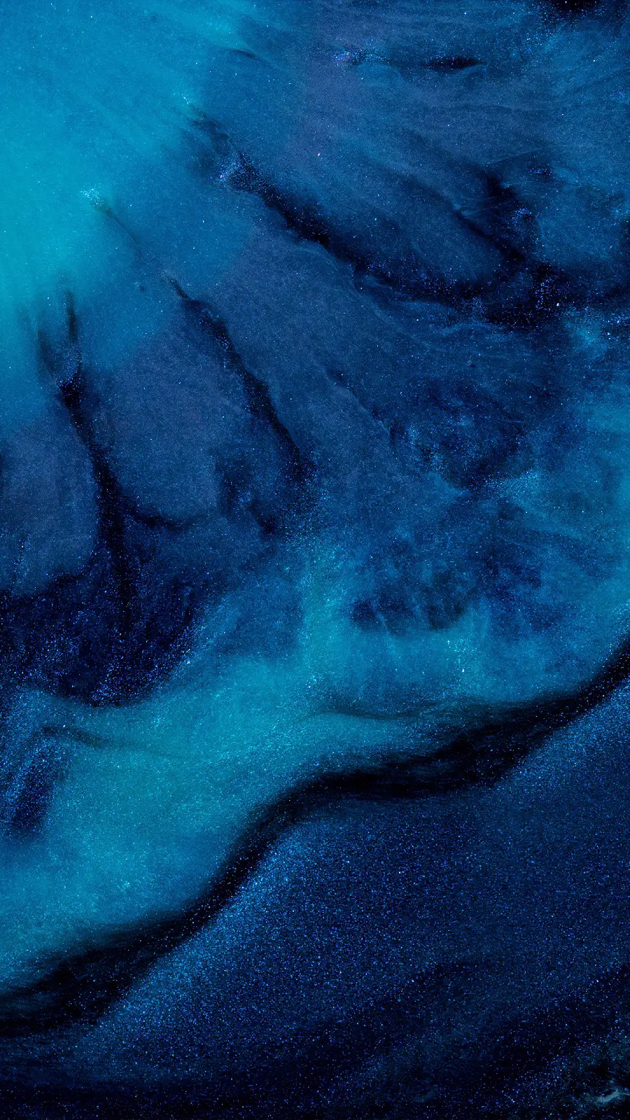 Glittering blue wallpaper for mobile devices premium quality