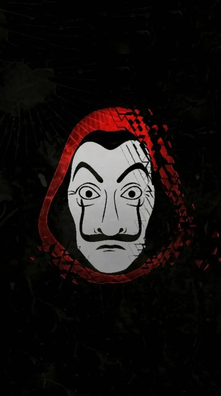 Money Heist Season 5 Wallpaper With Salvador Dalí Mask