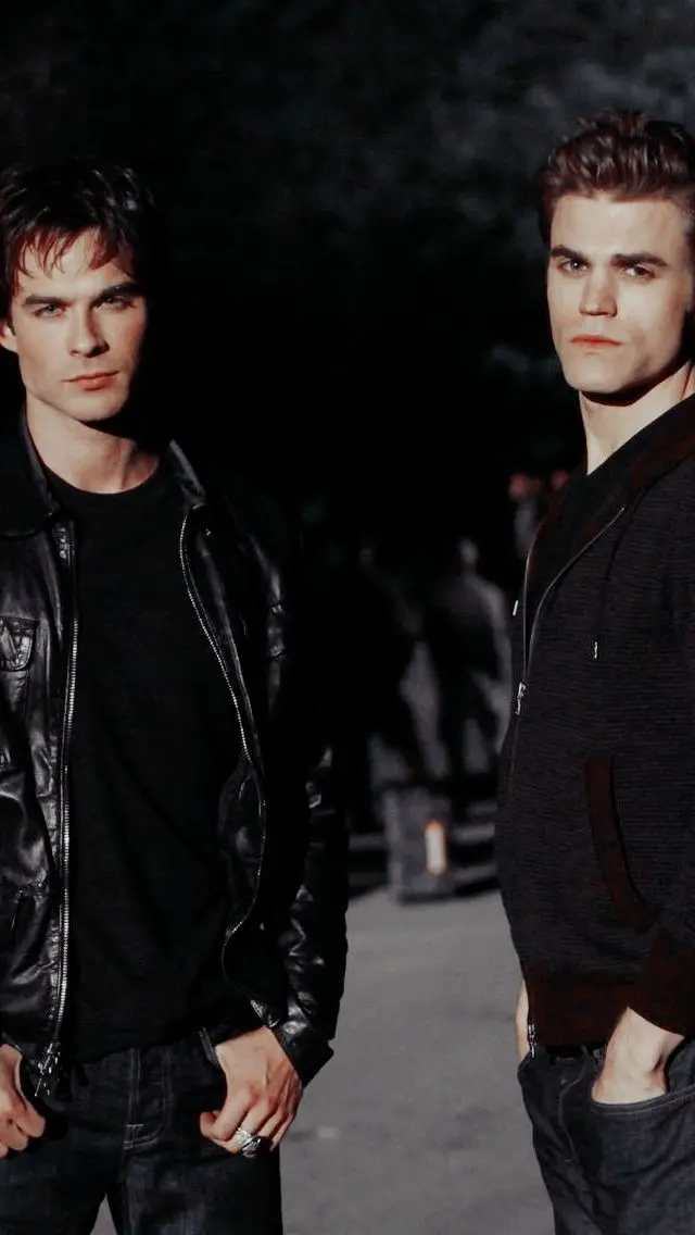 Ian Somerhalder and Paul Wesley Wallpaper for iPhone
