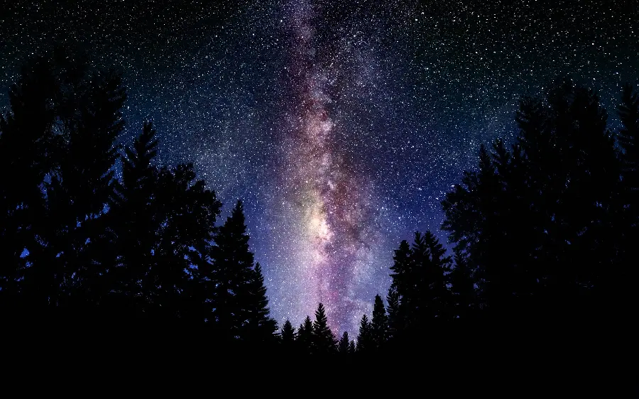 High Resolution Milky Way Background