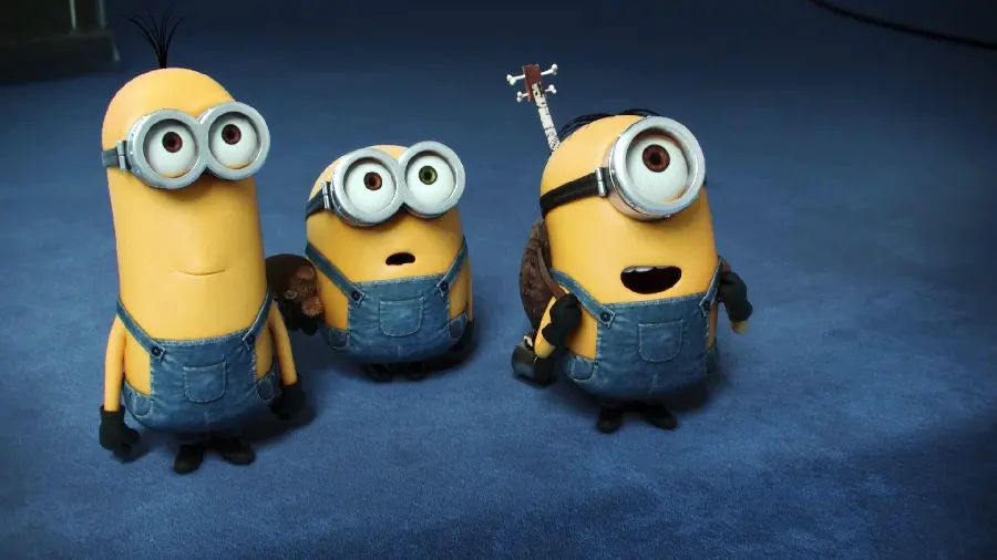 Realistic minion picture for fans and collectors