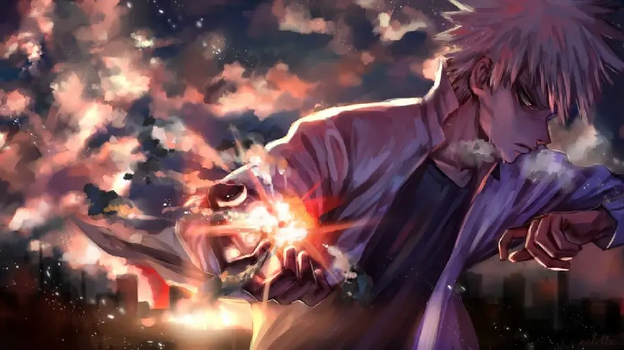 My Hero Academia character picture featuring Bakugo