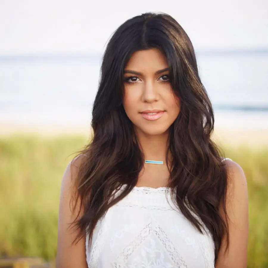 Portrait Photo of Young Kourtney Kardashian
