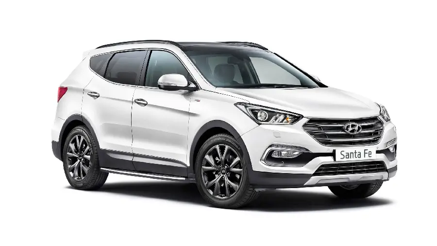 White third generation Santa Fe premium image