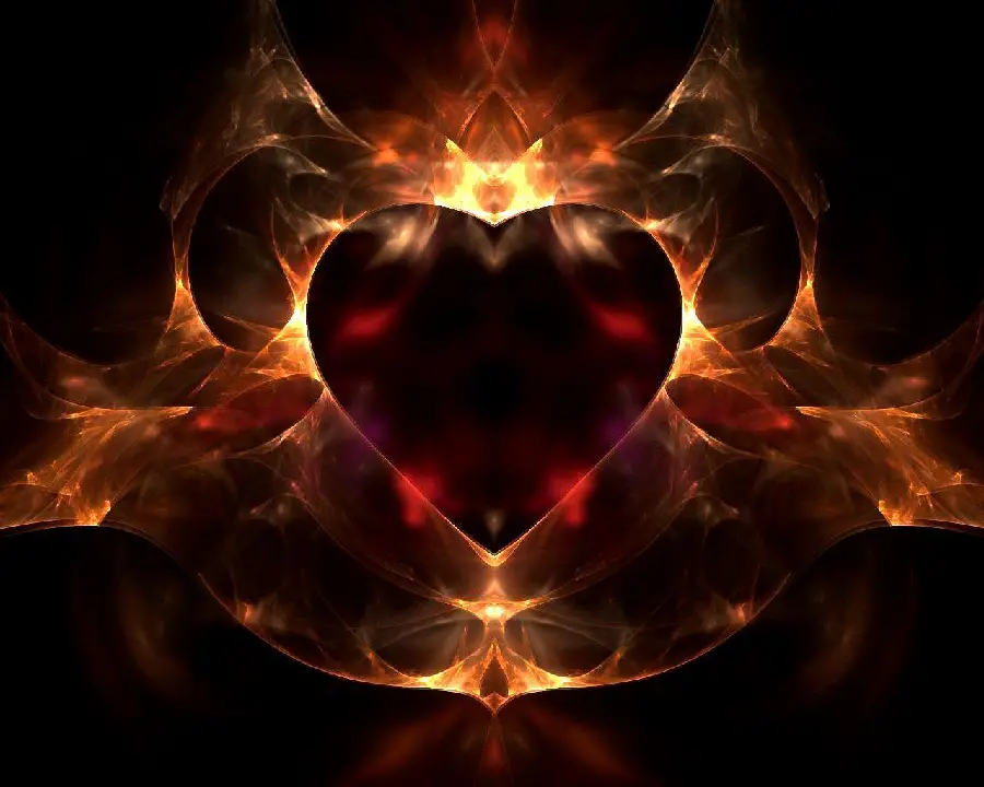 Luxury golden romantic heart wallpaper with superb quality