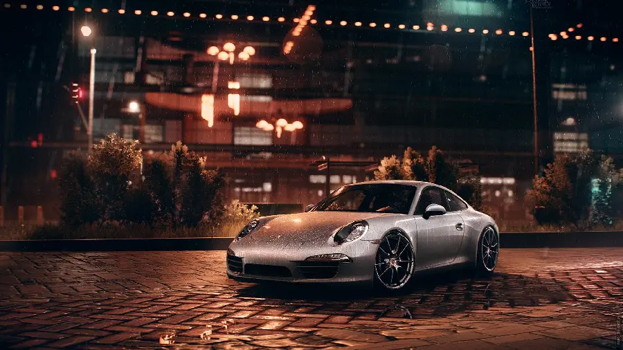 Porsche 911 Wallpaper from Need for Speed Game