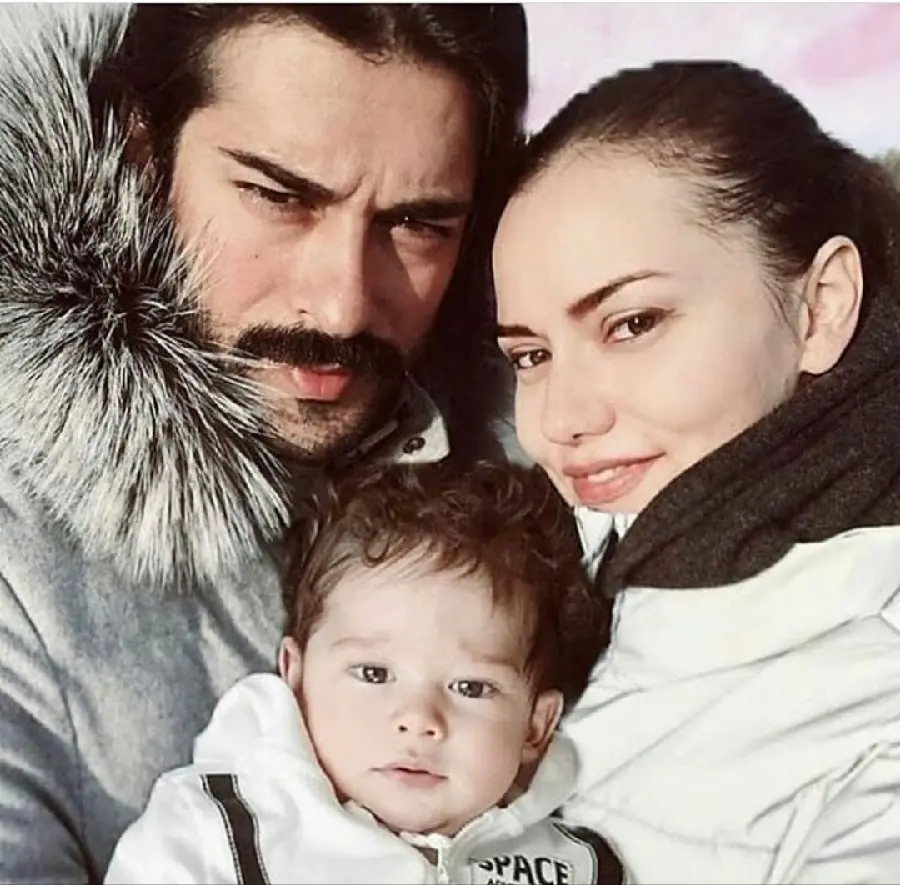 Fahriye Evcen Family Snapshot