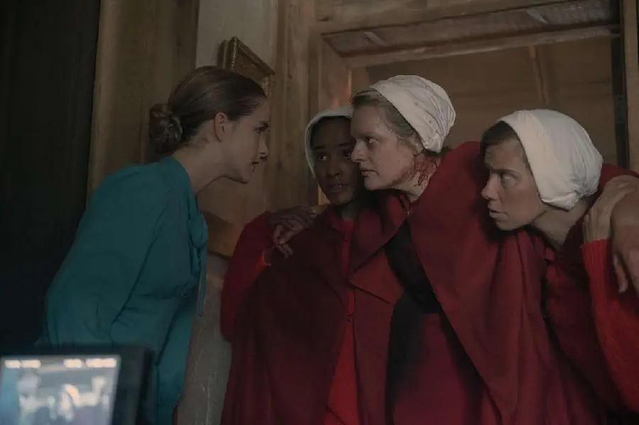 Handmaids with Dr Emily in The Handmaids Tale