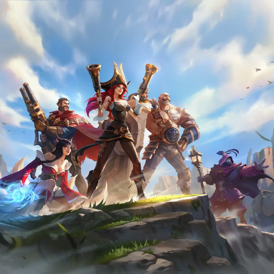 Exceptional quality League of Legends animation still
