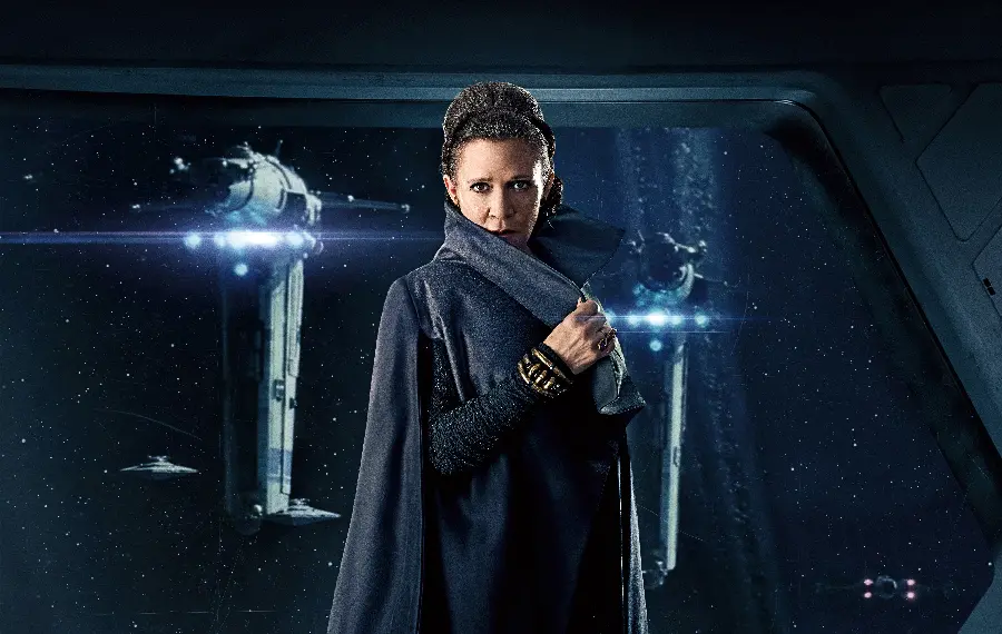 Carrie Fisher wallpaper as Leia Organa in Star Wars