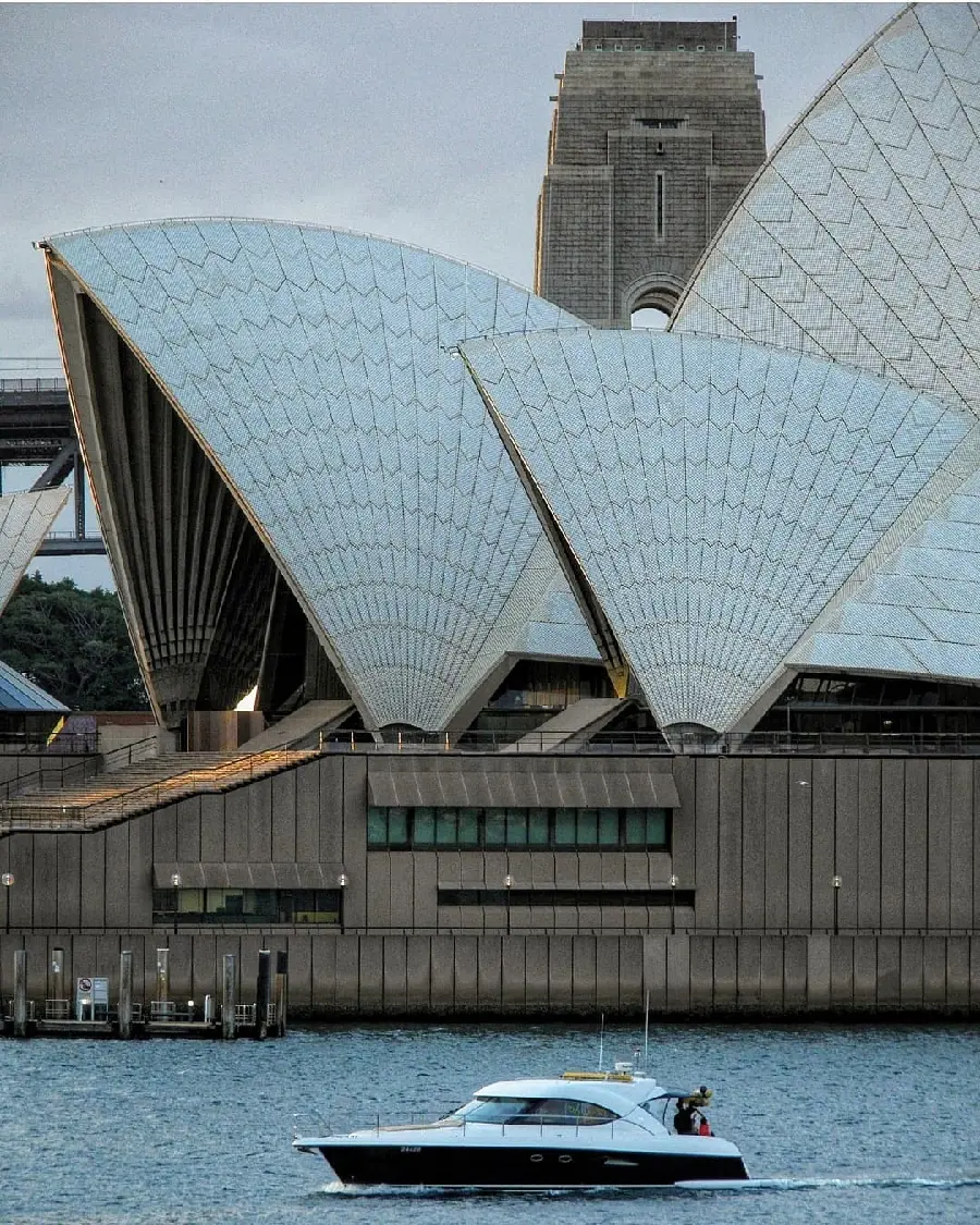 Sydney Opera Roof HD Wallpaper
