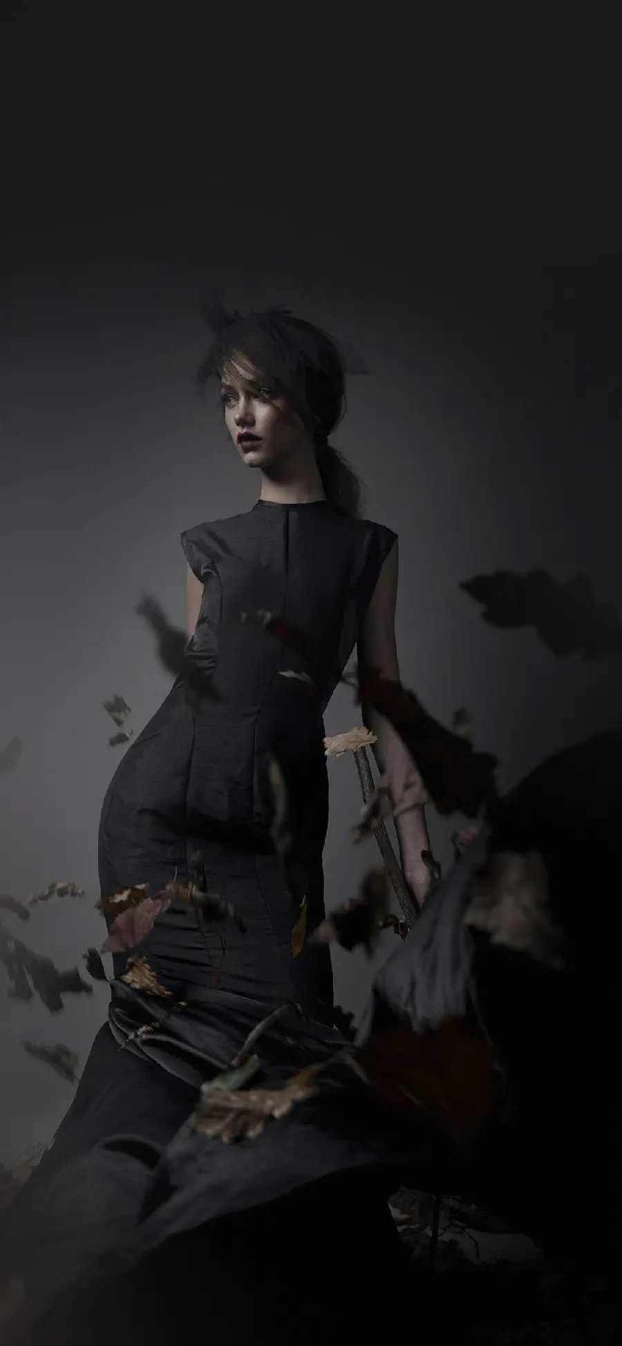 Sad Black Profile Picture for Girls Without Text