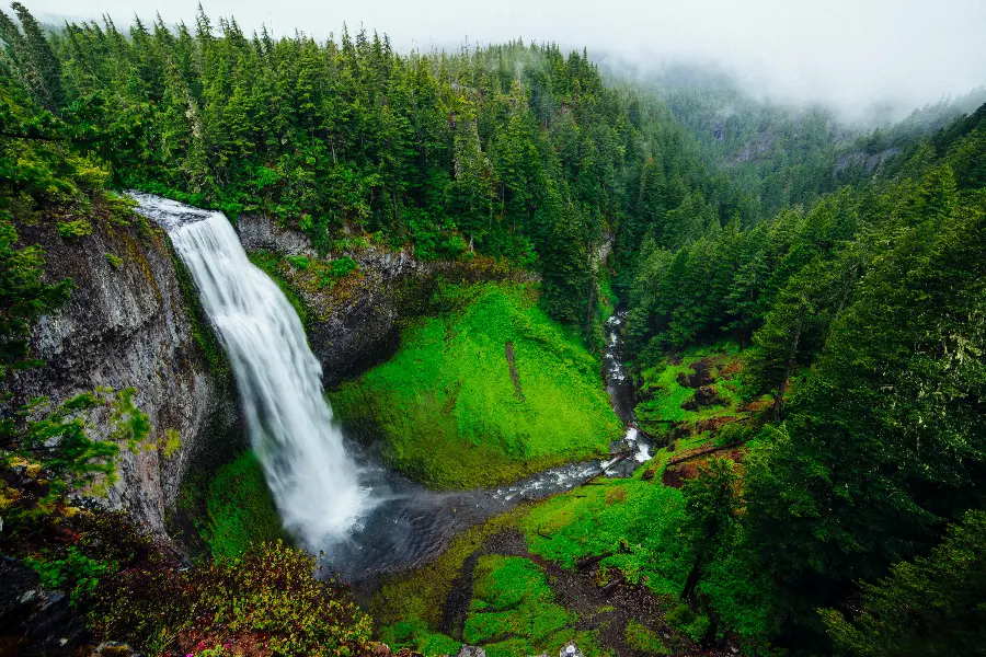 Salt Creek Falls Wallpaper Oregon USA