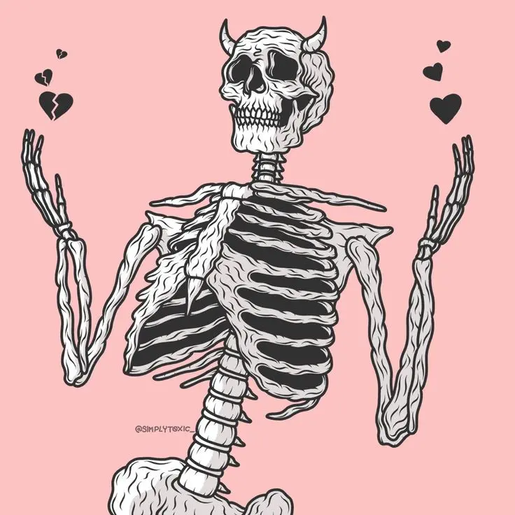High Quality Beautiful Skeleton Photo About Healing