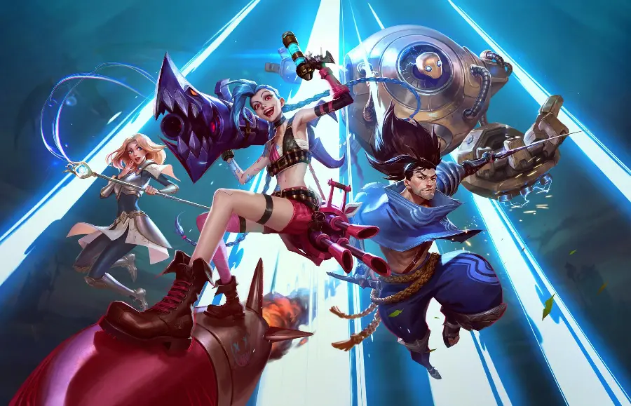 Premium quality League of Legends animation screenshot