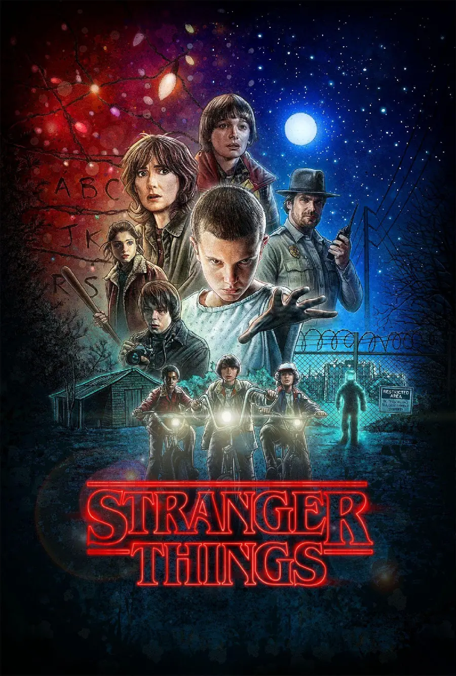 Stranger Things TV Show Background HD Quality