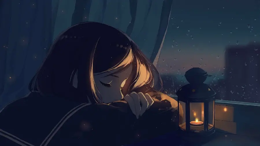 Sad Girly Anime Profile Picture