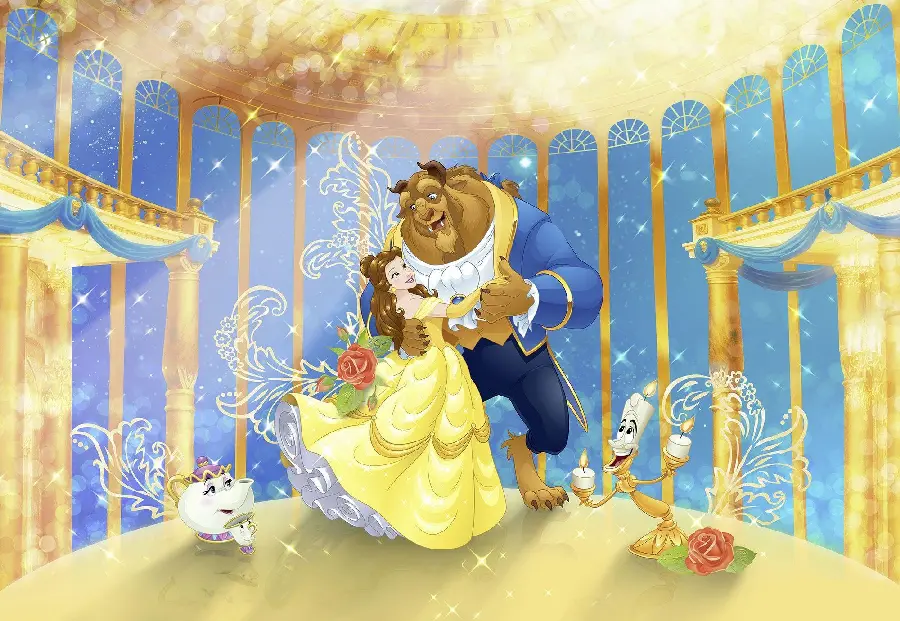 High quality Beauty and the Beast cartoon image