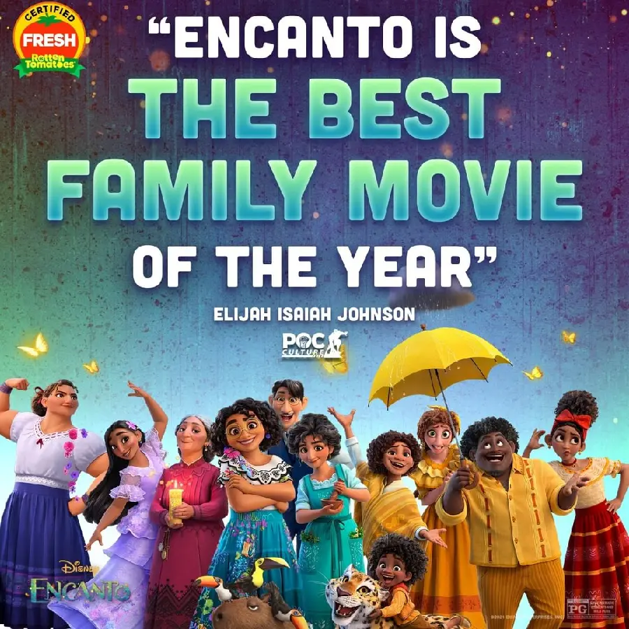 Image from musical film Encanto by Walt Disney company