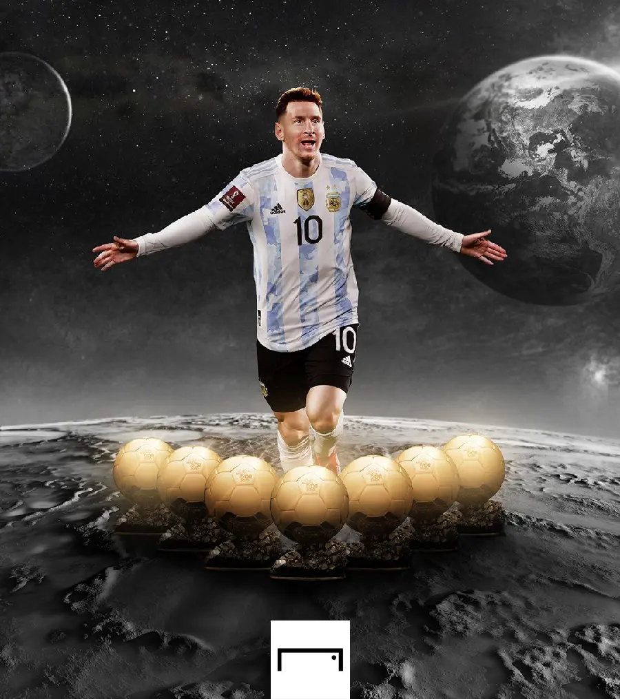 Argentinian Footballer Lionel Messi Seven Ballon dOr Winner