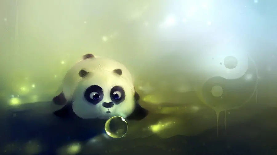Cartoon Style Panda Profile Image