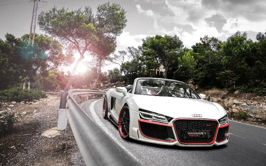 High quality Audi R8 coupe convertible photos