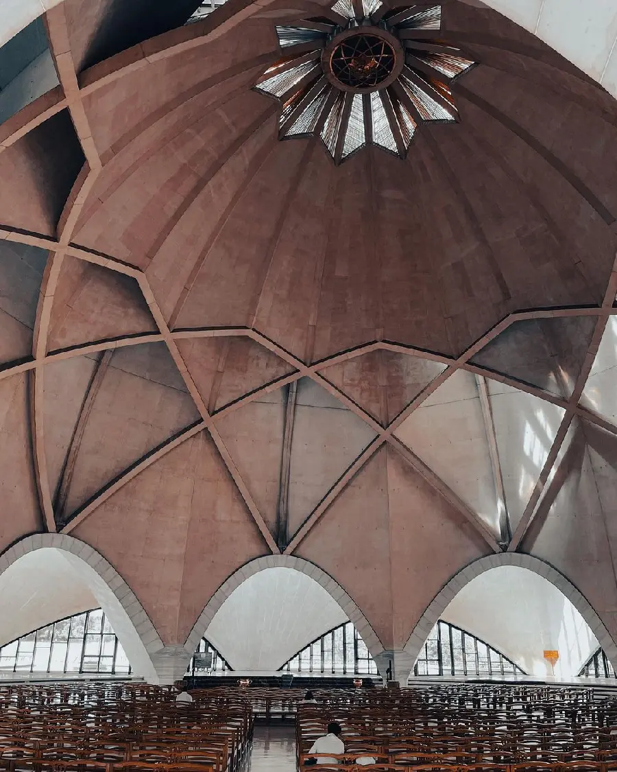 Lotus Temple India Symbolic Design Photo