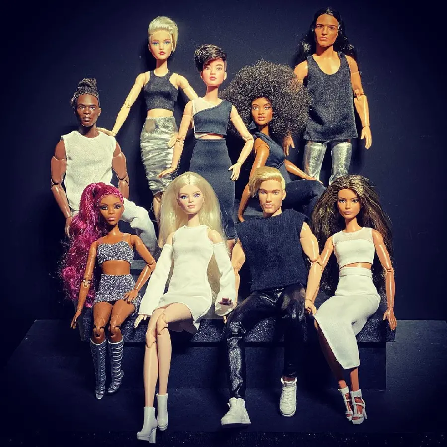 Amazing photo Barbie dolls different ethnicities