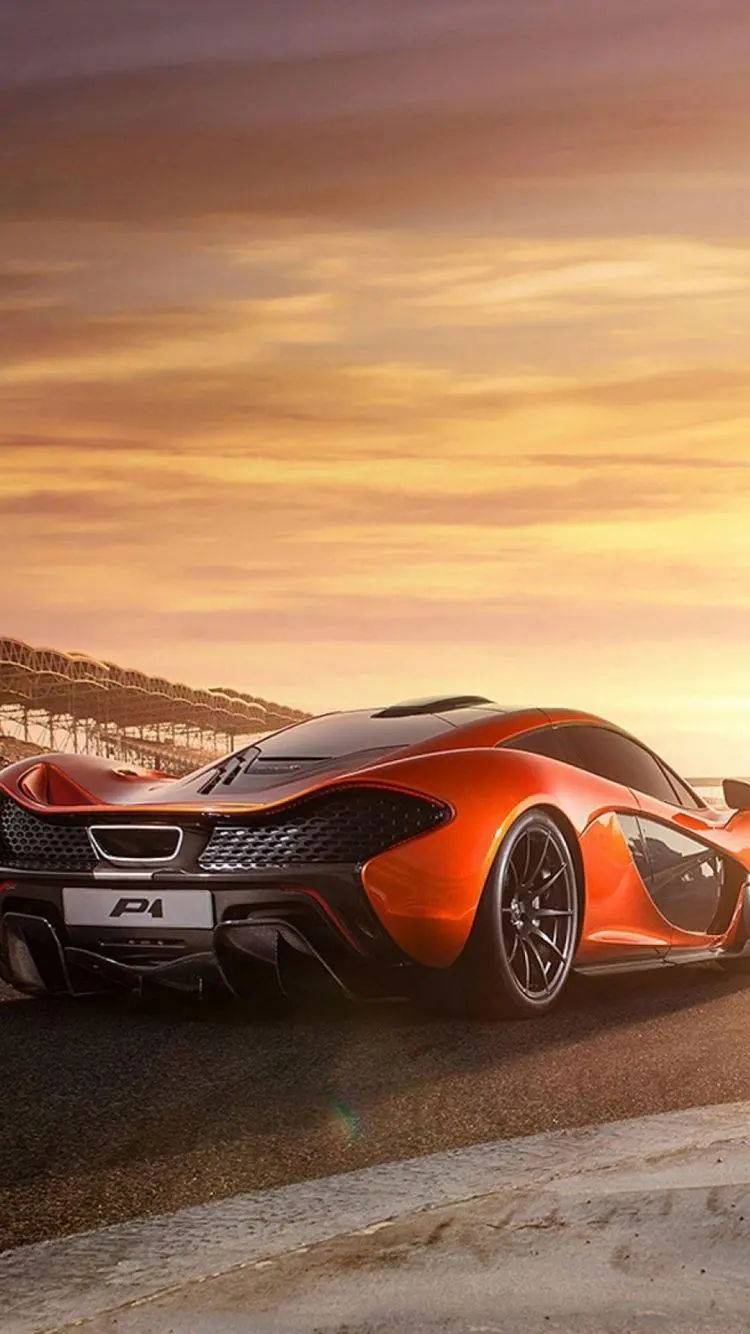 McLaren P1 luxury car phone wallpaper for background