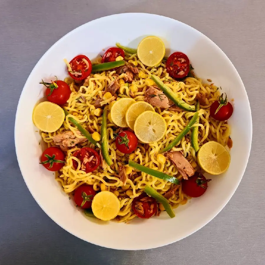 High Quality Noodle with Fish Photo