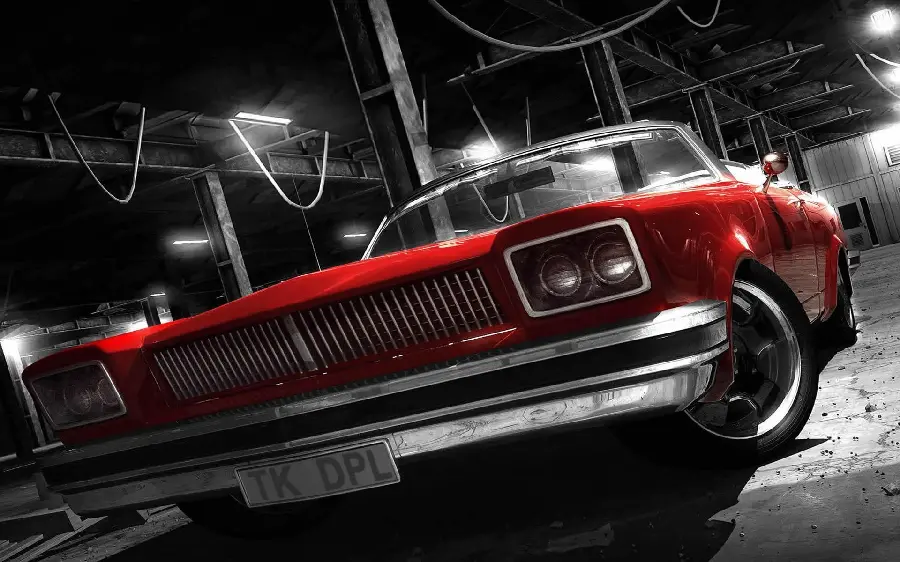 Red Cadillac car wallpaper with excellent quality