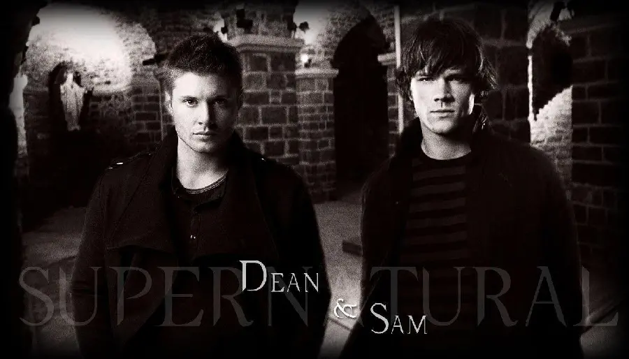 Supernatural TV Show Dark Background Image HD
