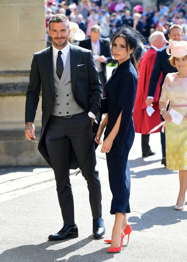 David And Victoria Beckham Fashionable Celebrity Couple Wedding