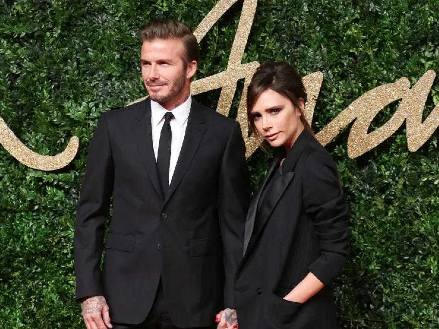 Victoria Beckham and Husband David Photo