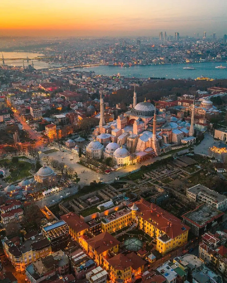 Hagia Sophia Mosque Turkey Landmark Photo