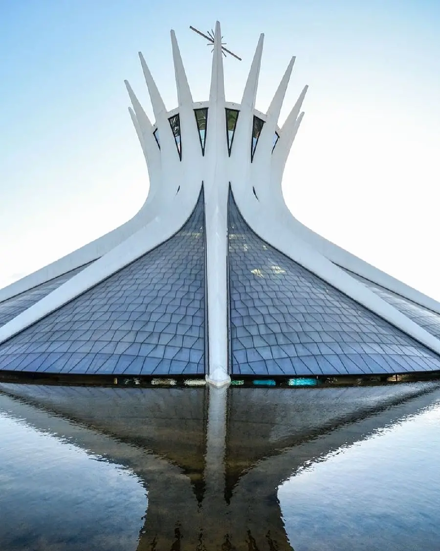 High Quality Photo of Brasilia Cathedral Exterior