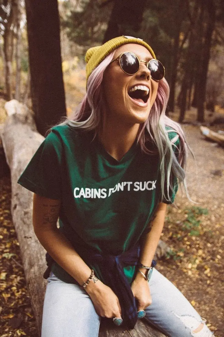 High Quality Happy Cheerful Girl Profile Picture