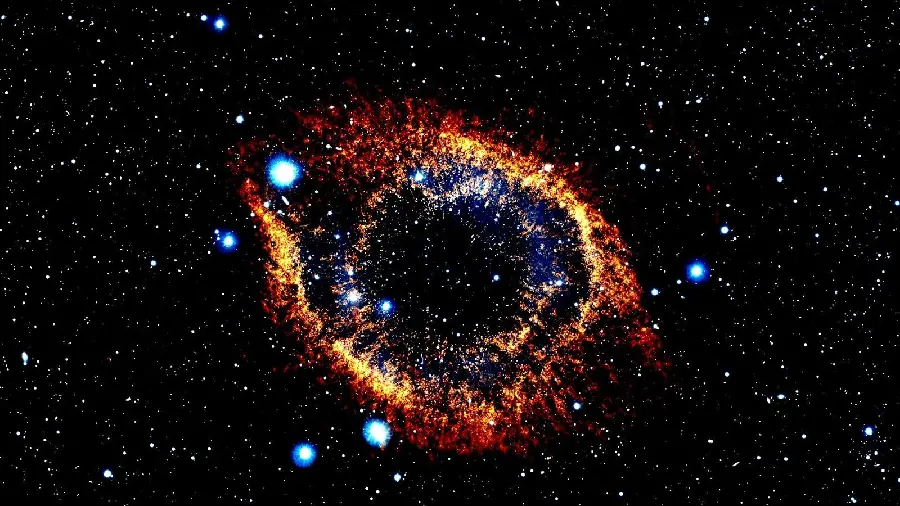 Eye Of God Nebula HD Image Showing Central Star