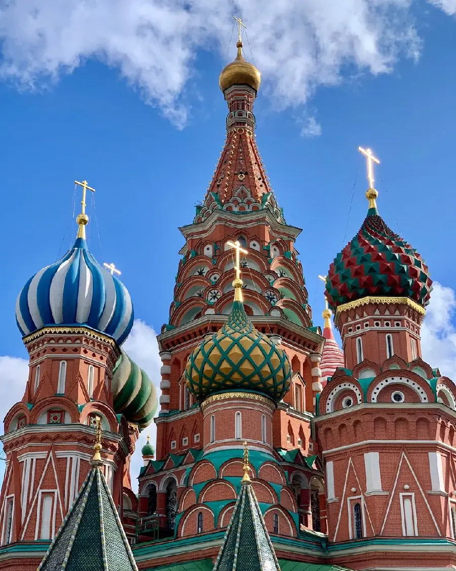 Saint Basil's Cathedral Moscow Top Tourist Attraction Photo
