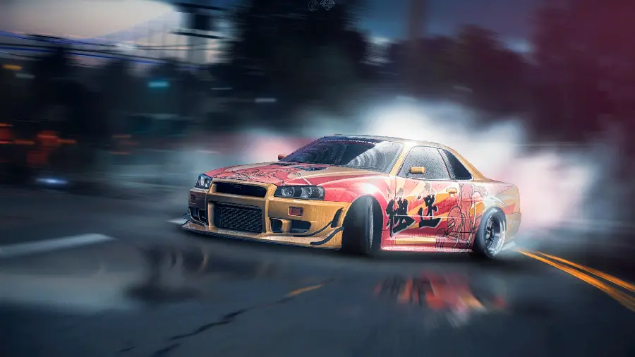 Nissan Skyline Photo from Need for Speed Game