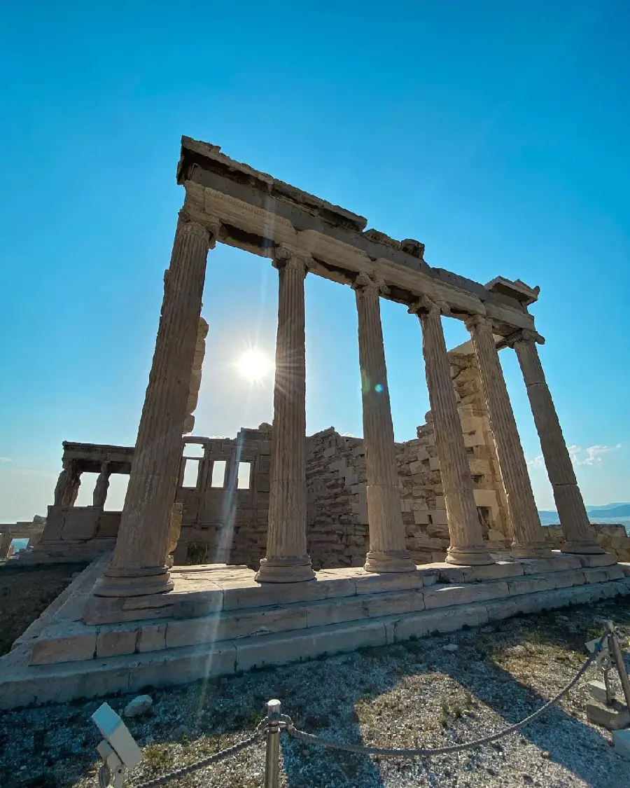Acropolis Greece tourist destination photo