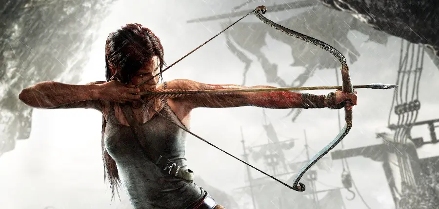 Lara Croft Picture for Background in High Quality