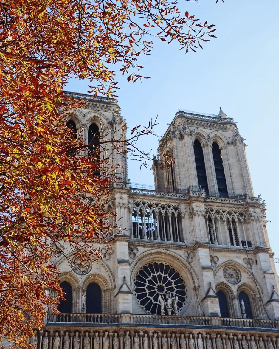 Notre Dame Cathedral Paris Architecture Photo