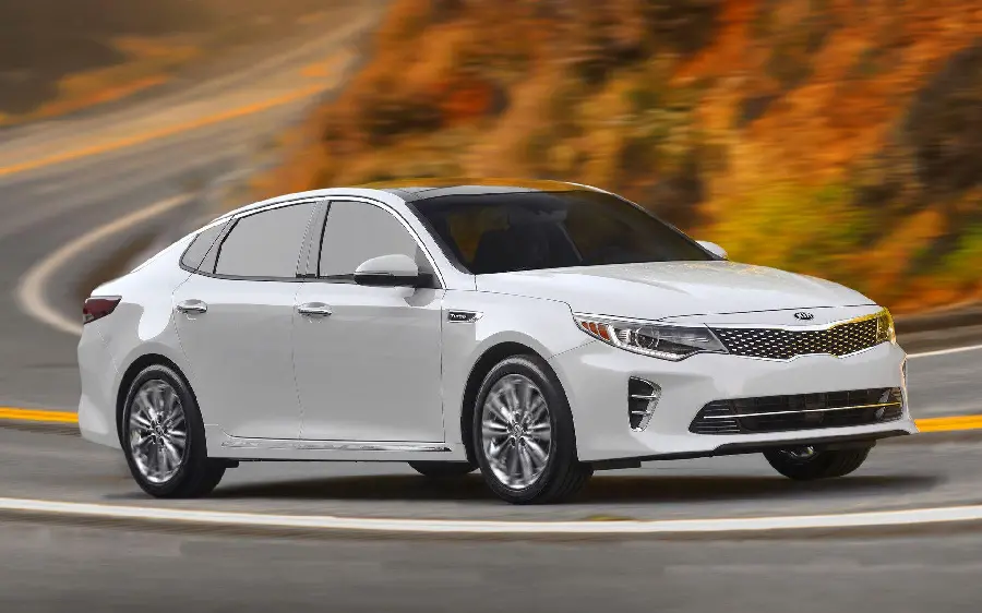 White Kia Optima Car Photo HD