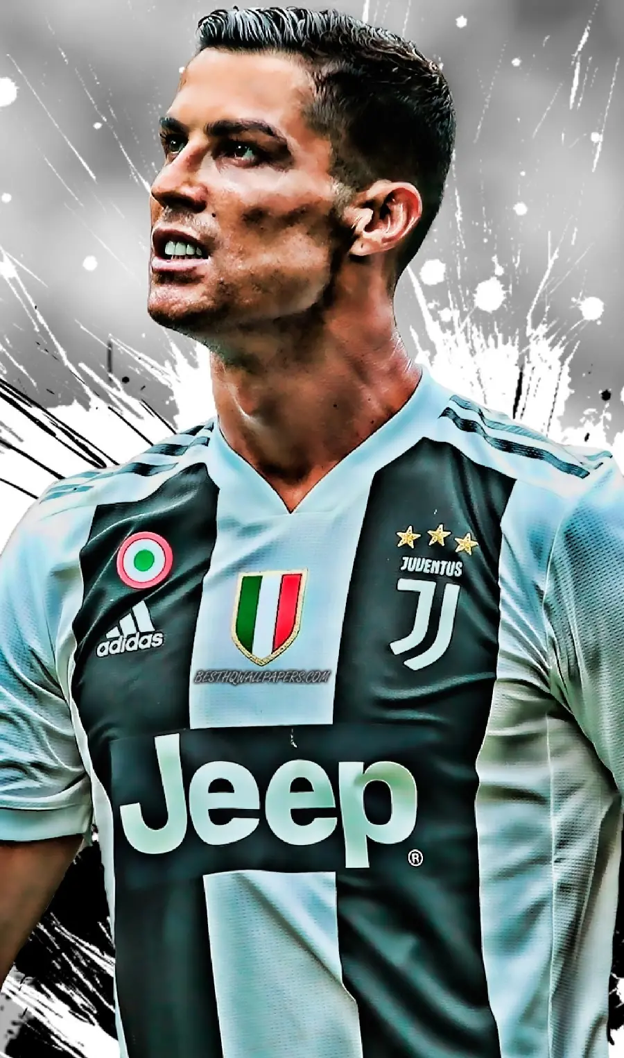 Cristiano Ronaldo Juventus Wallpaper From Italian League Era