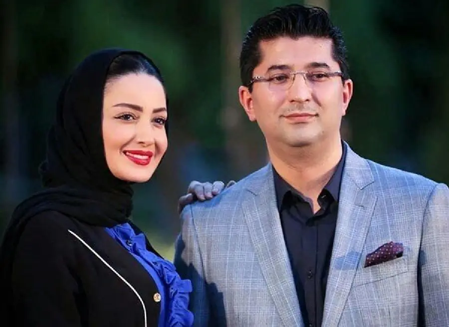 Shila Khodadad New Photo With Husband Recent Couple Image