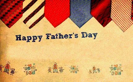 Fathers Day 2021 image and text congratulation with profile picture
