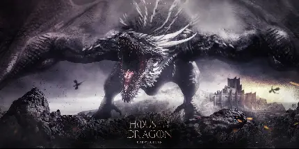 House of the Dragon background image from the television series