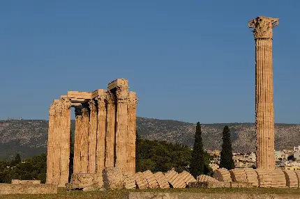 Download Temple of Zeus Images from Athens Greece